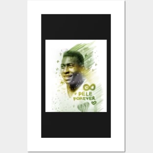 Pele forever Posters and Art